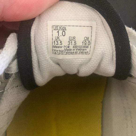 Youth Girls Vans Ward Low Top Old Skool Shoes Rainbow Check size 1 - Picture 8 of 11